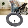 10x2.125 Wheelchair Inner Tube, Replacement Rubber Inner Tube with Bent Angle Valve for Easy Inflation, Compatible with Electric and Power Wheelchairs view 2