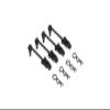 4Pcs Rubber Body Clips AR390165 for ARRMA Senton/Granite/Typhon/Big Rock/Vorteks 1/10 RC view 2