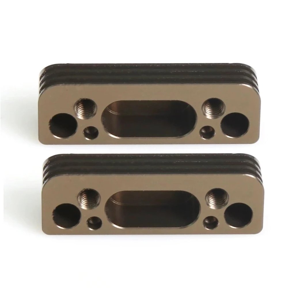 Rc Upgrades Spare for Kyosho for MP9 for MP10 1/8 2pcs Metal Engine Mount Base IF430 RC Car Repair Modify Upgrade Parts Accessories