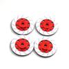 4PCS Aluminum Brake Disc Wheel Rim Hex Adapter Compatible With 1/10 D4 AWD RWD Drift Racing RC Car Parts(Red) view 1