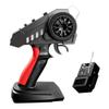 6CH 2.4GHz RC Car Controller Digital Remote Control Transmitter with Receiver Compatible with 1/8 1/10 1/12 1/14 1/16 Scale RC Cars and Boats view 1