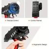 6CH 2.4GHz RC Car Controller Digital Remote Control Transmitter with Receiver Compatible with 1/8 1/10 1/12 1/14 1/16 Scale RC Cars and Boats view 4