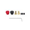 4.0mm and 5.0mm Brass Bullet Banana Plug Connectors with Metal Heat Sink Compatible with RC Model Cars, Trucks, and Crawlers(5mm) view 1