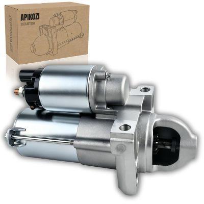 6970 New Starter Motor Fits for Chevrolet Tahoe 4.8L 5.3L 2009-2014, Silverado Suburban 1500, Express 2500 3500, for GMC Yukon XL, Sierra, Savana, Canyon V8 Engine OE: 12611102 19168041