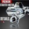 6970 New Starter Motor Fits for Chevrolet Tahoe 4.8L 5.3L 2009-2014, Silverado Suburban 1500, Express 2500 3500, for GMC Yukon XL, Sierra, Savana, Canyon V8 Engine OE: 12611102 19168041 view 3