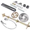 Go Kart Rear Live Axle Kit 32 Inch (815mm) Compatible with Bikes, ATVs, Dune Buggies, and Similar Off-Road Vehicles view 3