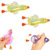 1Pcs Glitter Duck Squeezes,Soft Cute Stress Relief Ball for Adults & Teens,Fun Decompression Duck Squishies Gift for Office Desk Party Favors Easter Basket Stuffer (Yellow, 2Pcs) view 1