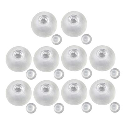 10PCS DIY Stress Ball Making Kit,Milky Blank Skins Empty Stress Ball Kit,Vacuum Squishies Pressure Balls for Sensory & Stress Relief, Make Your Own Fidget Pressure Balls for Adults
