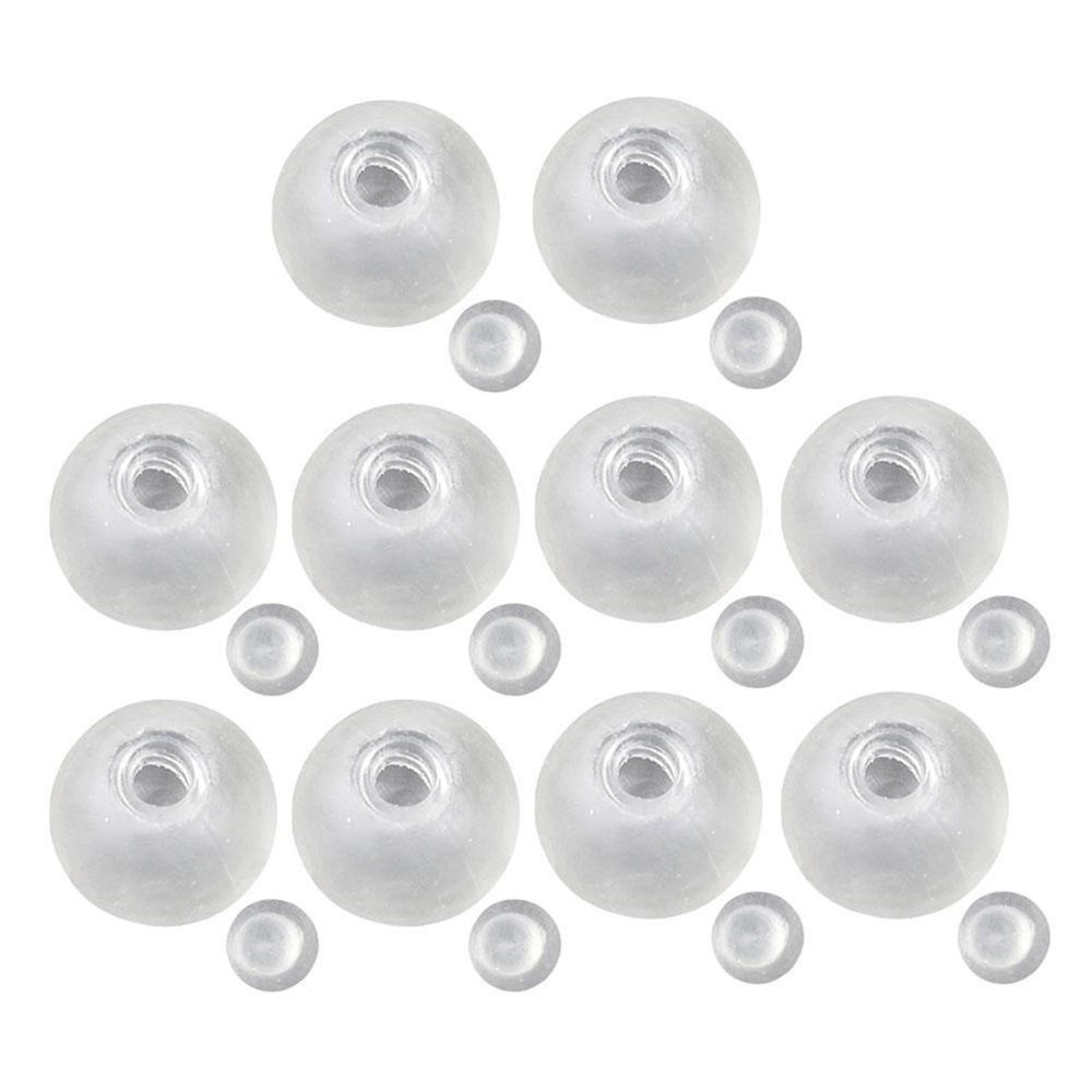 10PCS DIY Stress Ball Making Kit,Milky Blank Skins Empty Stress Ball Kit,Vacuum Squishies Pressure Balls for Sensory & Stress Relief, Make Your Own Fidget Pressure Balls for Adults