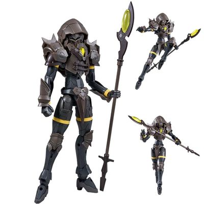 MABAIUDE Mecha Action Figure Kits - 30MF-Rosan Wizard Figure Articulated Jointed Movable Figurine Assembly Mecha Model Super Action Statue with Accessories 15cm/5.9in