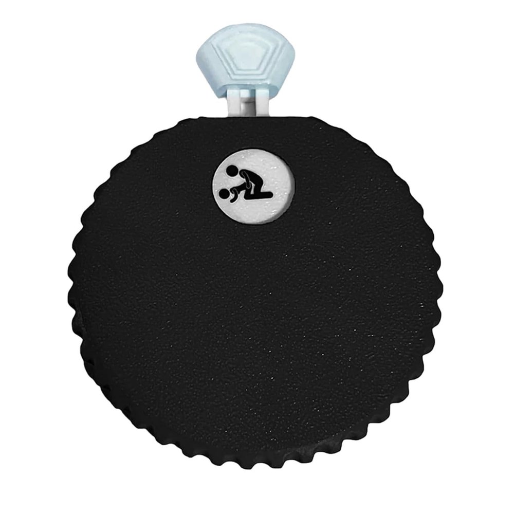 XINXIFUGUI Fun Challenging Couples Roulette Spinner, 3D Printed Date Night Roulette Toy, Romantic Play Wheel for Adults, Valentines Day Gift(Black)