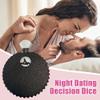 XINXIFUGUI Fun Challenging Couples Roulette Spinner, 3D Printed Date Night Roulette Toy, Romantic Play Wheel for Adults, Valentines Day Gift(Black) view 4