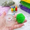 10PCS DIY Stress Ball Making Kit,Milky Blank Skins Empty Stress Ball DIY Kit,Vacuum Squeezing Stressing Balls Making Kits,Make Your Own Fidget Pressure Balls for Adults,4cm view 2