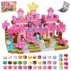 300PCS Magnetic Blocks Building Toys for Kids - 0.8in Magnet Cubes Cherry Blossom Forest Theme Toddler Toys, STEM Preschool Educational Sensory Construction Set, Birthday Gifts for Boys Girls Age 3-8 view 1