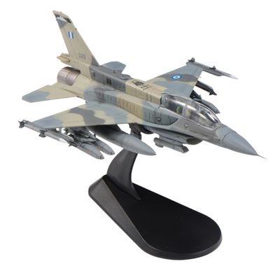 Eairsoky 1:72 Scale F-16D Fighting Falcon Die cast Model Hellenic Air Force Metal Aircraft Models for Collection or Gift
