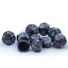 10 Pieces Odd Numbered Polyhedral Dice Set D3-D25, Odd Number Dice D3, D5, D7, D9, D11, D13, D15, D17, D19, D25 for Role Playing Table Games (Marble Black Set) view 3
