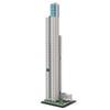 Aetheria Architecture Financial City Tower Landmark Building Set, 1:800 Modular Skyline Street View House Construction Bricks Home Deco Collection for Adult, Designed by SPBrix - 1780 Pieces view 1
