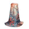 WBQLSL Horses in the River Printed hooded cape robe, holiday party costume for teens, ideal for cosplay and cosplay view 3