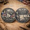 250th Anniversary Independence Coin 1776-2026, Declaration of Independence Commemorative Coin, USA Patriotic Challenge Coin, Collectible Gift for Men Veterans History Lovers (Front Side Only) view 2