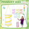 Sherr 12 Pack Butterfly Habitat Cage, 9"x11" Pop-up Mesh Butterfly Net Terrarium, Reusable Caterpillar Raising Kit, Portable Bug Catcher Enclosure for Transporting and Raising Critter (5 Colors) view 2