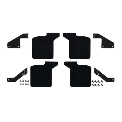 1/10 RC Car Upgrade Mud Flaps Metal Rubber Fender for Traxxas TRX4 2021 Replacement US