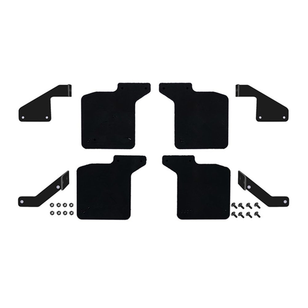 1/10 RC Car Upgrade Mud Flaps Metal Rubber Fender for Traxxas TRX4 2021 Replacement US