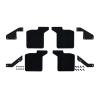 1/10 RC Car Upgrade Mud Flaps Metal Rubber Fender for Traxxas TRX4 2021 Replacement US view 1