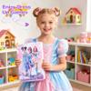 PainZieteg Magnetic Dress Up Dolls,Paper Dolls for Girls, Kids DIY Princess Magnetic Dress-Up Doll for Girl Birthday (Dress Up Box) view 3