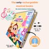 HEIMUR KIDS Sound Book for Toddlers 1-3 | A Day in The Wonderful World of Me | 28-Button Nursery Rhymes & First Words Musical Book | USB-C Rechargeable Interactive Educational Toy view 4