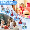 PainZieteg Winter Fairy Magnetic Dress Up Dolls Princess DIY Paper Doll Set view 2