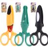 ASTARON 3 Pcs Kids Safety Scissors, Cute Toucan Bird/Dolphin/Crocodile Kids Preschool Training Scissors, Art Craft Plastic Scissors for School Supplies and Scrapbooking Supplies view 1