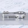 5pcs Aluminum 25t Servo Horn M3 Threads Metal Steering Servo Arm for RC Car Truck Buggy Airplane (Silver) view 4