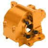 Aluminum Alloy Front and Rear Gear Box for HSP 94122/177/188/06045/06046 RC Car, Metal Gearbox Upgrade Kit with Screws for 1/10 Scale Gasoline RC Vehicles (Gold) view 2