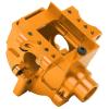 Aluminum Alloy Front and Rear Gear Box for HSP 94122/177/188/06045/06046 RC Car, Metal Gearbox Upgrade Kit with Screws for 1/10 Scale Gasoline RC Vehicles (Gold) view 3