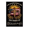 1000 Piece 250th Anniversary USA Wooden Jigsaw Puzzle One Nation Under God Adults Kids Challenging Family Game Educational Stress Relief Learning Toy Home Decor Puzzles 29.5x19.7 Inch view 1