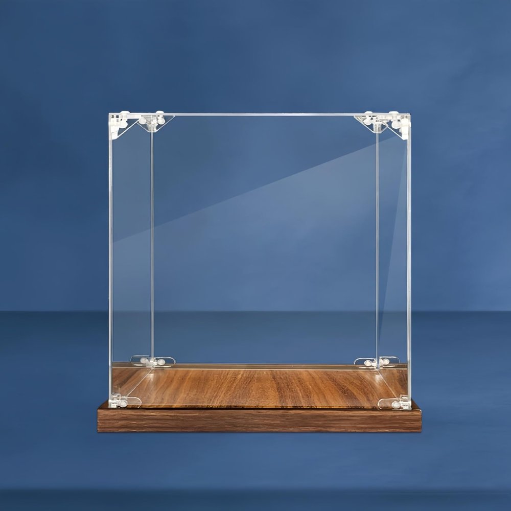 QQAIDJRPM Acrylic Display Case - Clear dust prevention Storage Organizer for Action Figures and Collectibles(30*20cm,Height50cm)