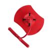 SparkFeng Children Jumping Ball with Pull Rope Handle and Non - Slip Pedal, Hopping Exercise Bounce Space Ball Toy for Kids, Sponge Handrails and Grooved Foot Platform for Safe Play (Red) view 3