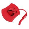 SparkFeng Children Jumping Ball with Pull Rope Handle and Non - Slip Pedal, Hopping Exercise Bounce Space Ball Toy for Kids, Sponge Handrails and Grooved Foot Platform for Safe Play (Red) view 4