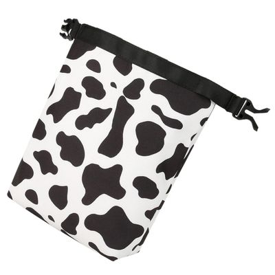 ELEOUTI Insulated Food Bottle Storage Bag Portable Bottle Cooler Pouch Leakproof Lightweight Milk Pattern Travel Organizer for Feeding