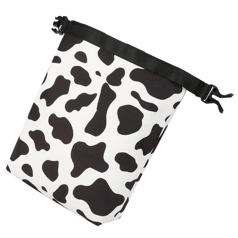 ELEOUTI Insulated Food Bottle Storage Bag Portable Bottle Cooler Pouch Leakproof Lightweight Milk Pattern Travel Organizer for Feeding