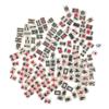 UPKOCH Mini Portable Mahjong Set with Compact Miniature Tiles for Travel and Dorm Room Use Small Chinese Mahjong Kit for Home and Camping Games view 1