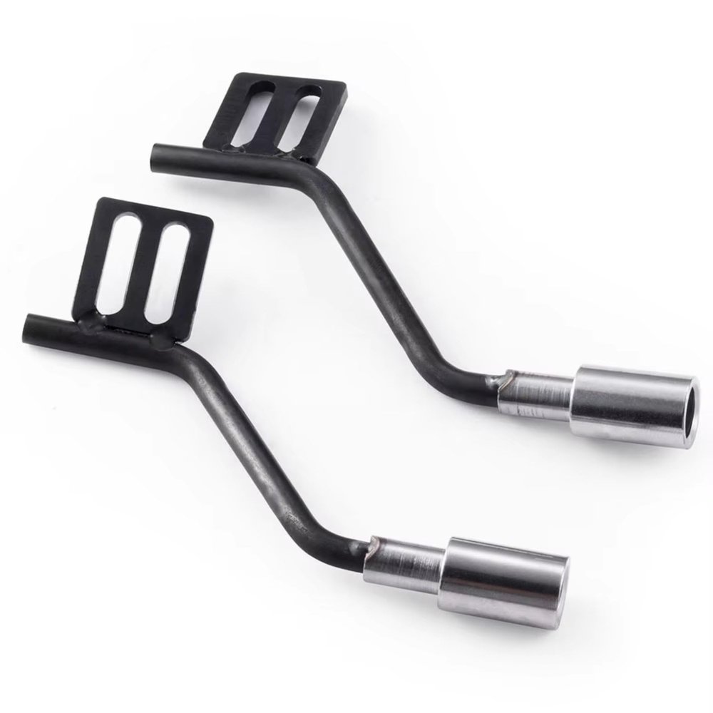 Compatible with Axial for SCX10 II 90046 1/10 RC Crawler Truck Car Upgrade Parts Replacement Accessories Metal Exhaust Pipe RC Accessories