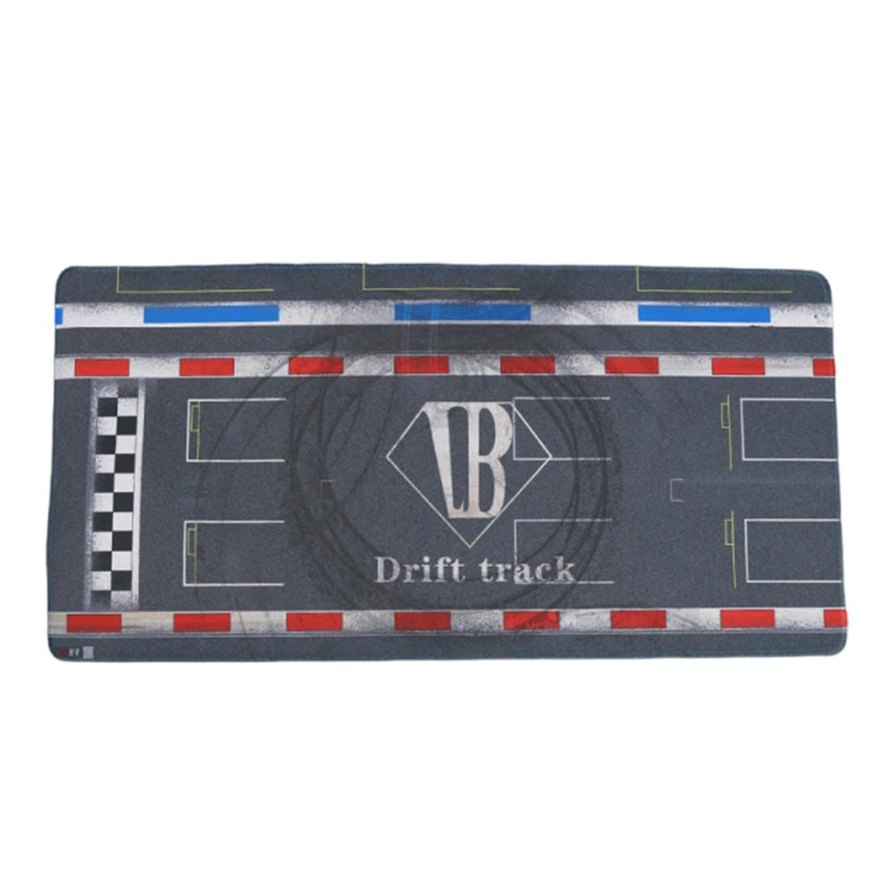 1/64 Scale Parking Lot Scene Mat for Model Cars (30x60cm/12x24in) - Garage Display Mat & Mouse Pad for Collectors