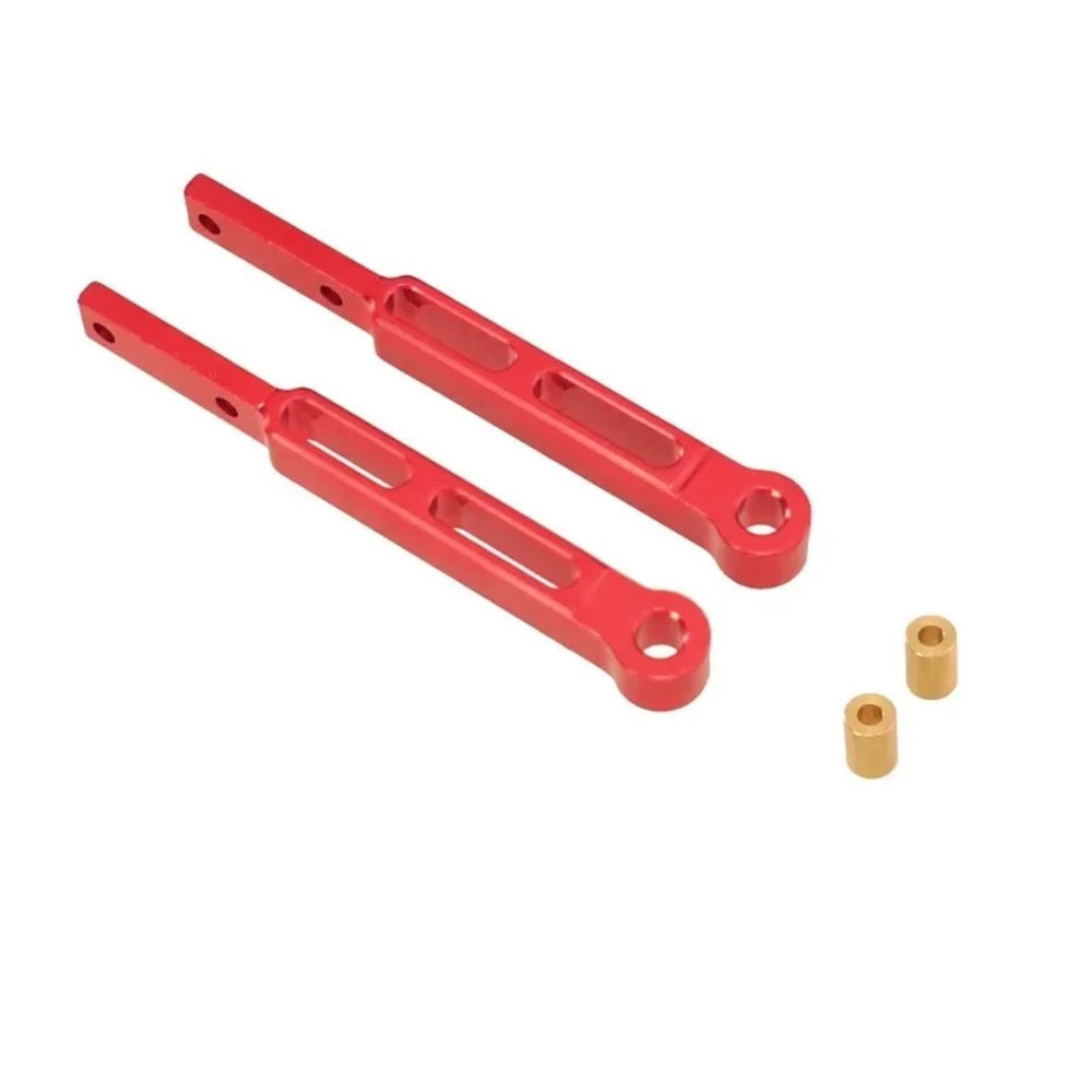 Rc Upgrade Components For MN82 MN82s MN82pro LC79 Rear Axle For Leaf For Spring Modification Rod Set Remote Control Car Upgrade Accessories(2pcs red)
