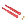 Rc Upgrade Components For MN82 MN82s MN82pro LC79 Rear Axle For Leaf For Spring Modification Rod Set Remote Control Car Upgrade Accessories(2pcs red) view 1