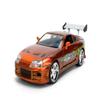 Diecast Model Car Compatible for Fast & Furious 25th Anniversary Edition 1:24 Brian's Toyota Supra in Brush Finish Color by Jada view 1