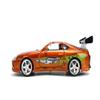 Diecast Model Car Compatible for Fast & Furious 25th Anniversary Edition 1:24 Brian's Toyota Supra in Brush Finish Color by Jada view 4