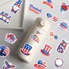 100 Pcs 4th of July Patriotic Stickers-Independence Day Waterproof Vinyl Decals, Holiday Sticker Decorations for Laptop, Water Bottle, Skateboard, Luggage, Helmet, Scrapbook view 4