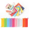 10 Pcs Reusable Plastic Audio Card Holders with Stainless Steel Ring, Portable Storage Sleeves Compatible with Yoto Mini, Player, and Audio Cards, Kids Travel Carrier Organizer Case view 1