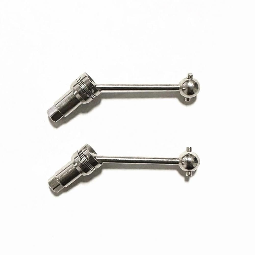 1/18 RC Car Metal Front Wheel Hex Hub Adapter A86 LD1801 LD1802 LD1803 LD1804 A01 A02 Upgrade Parts Compatible with 1/18 Scale RC Vehicles(New Rear Drive Shaft)